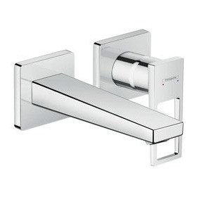 Miscelatore da lavabo a parete incassata hansgrohe Metropol con leva e beccuccio da 16