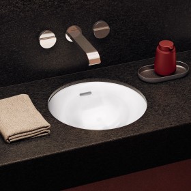 Villeroy & Boch Loop & Friends Lavabo sottopiano rotondo Ø 45 cm, con troppopieno