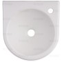 Lavabo Duravit Architec 36 cm, Trou de robinet à droite - vue détaillée