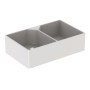 Évier double usage Geberit Publica 90 x 56 cm avec trop-plein