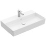 Villeroy & Boch Memento 2.0 Lavabo 80 cm con 1 foro per rubinetto, con troppopieno - vista tecnica