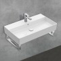 Villeroy & Boch Memento 2.0 Lavabo 80 cm con 1 foro per rubinetto, con troppopieno
