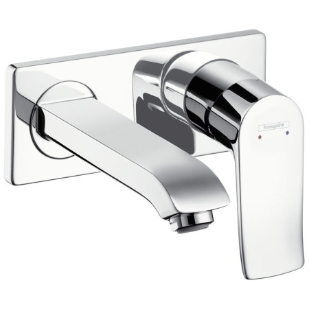 Mitigeur de lavabo encastré hansgrohe Metris à levier unique