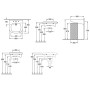 Lavabo Villeroy & Boch Vicare 56 x 55 cm - immagine prodotto
