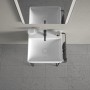 Lavabo Duravit DuraSquare avec 1 trou de robinet, 50 x 47 cm - vue détaillée
