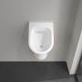 Villeroy & Boch Architectura Absaug-Urinal, mit Zielobjekt, Zulauf verdeckt - technische Ansicht