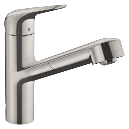 Miscelatore monocomando da cucina hansgrohe Focus M42 150, beccuccio estraibile, 1jet
