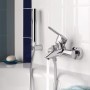 GROHE Feel Einhand-Wannenbatterie, 1/2" - technische Ansicht