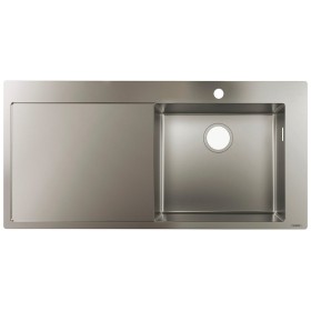 hansgrohe S715-F450 Einbauspüle 450 mit Abtropffläche links