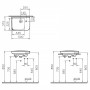 VitrA Sento Handwaschbecken 50 x 37,5 cm