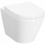 VitrA Integra Wand-WC Vitra Flush 2.0 Tiefspüler ohne Spülrand - Detailansicht