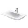 Vasque meuble Duravit Viu 73 cm avec 1 trou pour robinet, avec trop-plein - vue détaillée