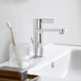 Mitigeur de lavabo monocommande Duravit D-Neo M avec tirette - vue détaillée