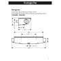 hansgrohe Raindance Select 150 Combi 65 cm, DN 15 - Detailansicht
