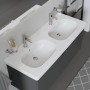 Double vasque de meuble Duravit D-Code 120 cm