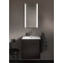 Lavabo Duravit Viu 53 cm avec 1 trou de robinet, avec trop-plein - vue technique