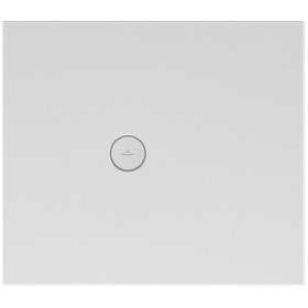Receveur de douche Villeroy & Boch Subway Infinity 110 x 90 cm avec côté court coupé