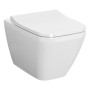 VitrA Integra Square WC suspendu à chasse d'eau encastrée VitrA Flush 2.0 - vue détaillée