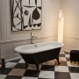 Villeroy & Boch Hommage Duo Badewanne 177,1 x 77,1 cm, freistehend - technische Ansicht