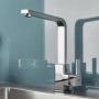 Rubinetto monocomando per lavello GROHE Sail Cube 1/2" - vista dettagliata