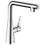 Rubinetto monocomando per cucina hansgrohe Metris Select M71 260, 1jet