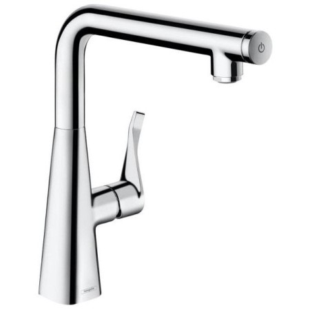 Rubinetto monocomando per cucina hansgrohe Metris Select M71 260, 1jet