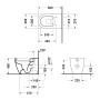 Duravit Soleil par Starck Stand WC
