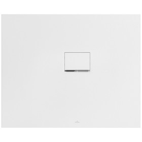 Receveur de douche Villeroy & Boch Squaro Infinity 110 x 90 cm pour installation en angle à droite