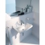 Miscelatore monocomando per lavabo Duravit B.2 S senza kit di scarico a stelo - vista tecnica
