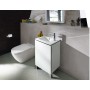 Miscelatore monocomando per lavabo Duravit B.2 S senza kit di scarico a stelo