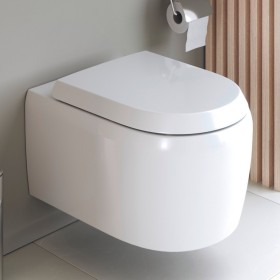 Duravit Qatego WC suspendu avec HygieneGlace