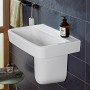 Lavabo Villeroy & Boch O.novo 50 x 37 cm senza troppopieno, senza foro per rubinetto