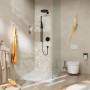 hansgrohe Pulsify S Duschset 100 1 Strahlart mit Duschstange 65 cm, EcoSmart+ - Detailansicht