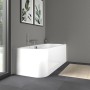 Duravit Happy D.2 Badewanne Rechteck 180 x 80 cm, mit angeformter Acrylverkleidung - Produktansicht