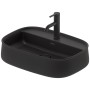 Vasque à poser Duravit Zencha 55 x 39 cm, avec plage de robinetterie