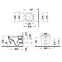 Duravit Soleil par Starck WC suspendu - photo produit
