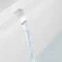 Villeroy & Boch Squaro Edge 12 Excellence Duo Badewanne 180 x 80 cm freistehend mit Wasserzulauf - technische Ansicht