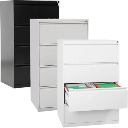 Armoire suspendue Wolfstahl à tiroirs doubles Wolfstahl 4 tiroirs 70 x 62 x 132 cm