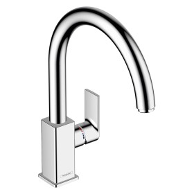 Rubinetto monocomando per cucina hansgrohe Vernis Shape M35, beccuccio 260, 1 tipo di getto