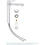 Mitigeur de lavabo monocommande GROHE Lineare Nouveau Taille XL - photo produit