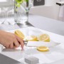Villeroy & Boch Timeline 50 flat Spüle, Ablaufgarnitur mit Handbetätigung - technische Ansicht