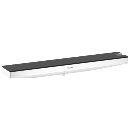 hansgrohe Rainfinity Supporto a parete Porter 500 con mensola e porta-doccia a destra