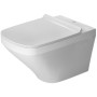 Duravit Durastyle WC mural, chasse d'eau à fond plat
