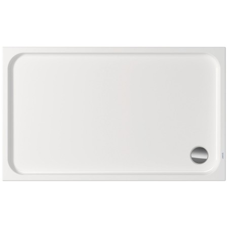 Bac à douche rectangulaire Duravit D-Code 150 x 90 cm avec Antidérapant