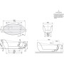 Villeroy & Boch Aveo Oval-Badewanne freistehend - Produktansicht