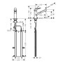 hansgrohe Focus M42 Miscelatore monocomando da cucina 150, beccuccio estraibile, 1getto, sBox - vista dettagliata