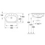 Villeroy & Boch O.novo Lavabo incasso 56 x 40,5 cm senza troppo pieno - immagine prodotto