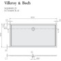 Receveur de douche Villeroy & Boch Futurion Flat 180 x 90 cm