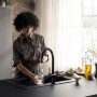 Sistema di filtraggio hansgrohe Aqittura M91 210, beccuccio estraibile, 1getto - vista dettagliata