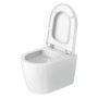 Duravit ME by Starck WC sospeso Compact Rimless - vista tecnica